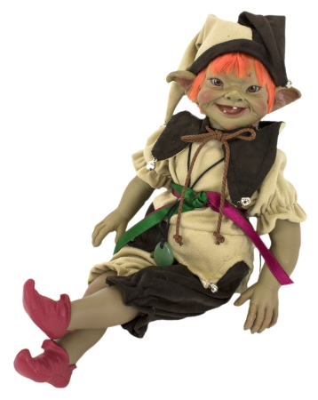 картинка Кукла "Эльф Puck", 38 см, арт. 40003 интернет-магазин TuKiTu.ru